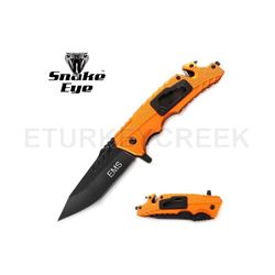 Snake Eye Tactical Spring Assist Knife 5" Closed
