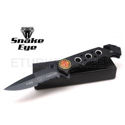 Snake Eye Tactical Spring Assist Knife 4.5" Closed