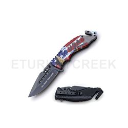 SNAKE EYE TACTICAL RECUSE STYLE SPRING ASSIST KNIFE 4.5 CLOSED