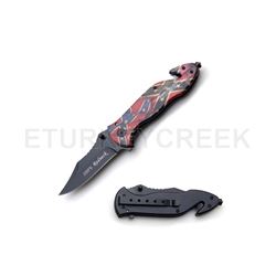 SNAKE EYE TACTICAL RECUSE STYLE SPRING ASSIST KNIFE 4.5 CLOSED