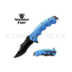 SNAKE EYE TACTICAL RESCUE SPRING ASSIST POLICE KNIFE 4.5 CLOSED