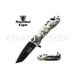 SNAKE EYE TACTICAL RECUSE STYLE SPRING ASSIST KNIFE 4.5 CLOSED