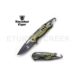 SNAKE EYE TACTICAL SPRING ASSIST KNIFE 5 "CLOSED