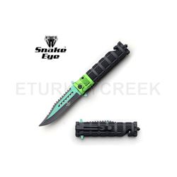 SNAKE EYE TACTICAL RECUSE STYLE SPRING ASSIST KNIFE 5.5 CLOSED