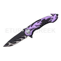 SNAKE EYE SE- 891PE SPRING ASSISTED KNIFE 4.5"CLOSED