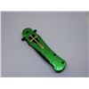 Image 1 : Green Snake Eye Tactical Spring Assist Knife 4.5 Inches Closed