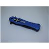 Image 1 : Blue Snake Eye Tactical Spring Assist Knife 4.5 Inches Closed