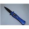 Image 3 : Blue Snake Eye Tactical Spring Assist Knife 4.5 Inches Closed