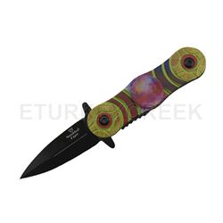 SNAKE EYE TACTICAL EXCLUSIVE SPRING ASSIST SPINNER KNIFE 3"