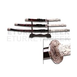 3 Pc 1st Generation Highlander Katana Sword Set