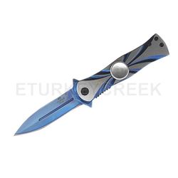 SNAKE EYE TACTICAL EXCLUSIVE SPRING ASSIST SPINNER KNIFE 4"