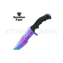 Snake Eye Tactical Heavy Duty Fix Blade Knife 8.5" W/Case
