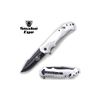 Image 1 : Snake Eye Tactical Spring Assist Rescue Knife 4.5" Closed