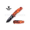 Image 1 : Snake Eye Tactical Spring Assist Rescue Knife 4.5" Closed