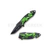 Image 1 : Snake Eye Tactical Dragon Design Rescue Spring Assist Knife 4.5"
