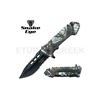 Image 1 : SNAKE EYE TACTICAL CAMO SPRING ASSIST KNIFE 4.5" CLOSED