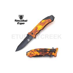 SNAKE EYE TACTICAL SPRING ASSIST KNIFE 4.5" CLOSED