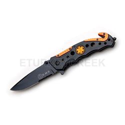 EMS/EMT Tactical Rescue Spring Assisted Knife 4.5" Closed