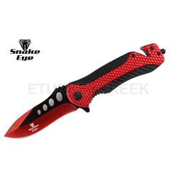 SNAKE EYE TACTICAL SPRING ASSIST KNIFE 4.5" CLOSED