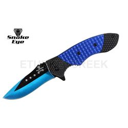 SNAKE EYE TACTICAL SPRING ASSIST KNIFE 4.5" CLOSED