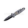 Image 1 : "Sniper " Rescue Style Spring Assist Knife 4.5" Closed with Clip.