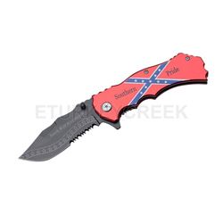 " Southern Pride " CSA Tactical Folder Spring Assist Knife 4.5