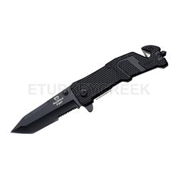 SNAKE EYE TACTICAL SPRING ASSIST KNIFE 4.5" CLOSED