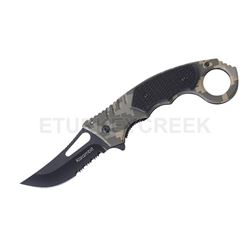 " Karambit " Quick Action Assist Knife 5.25" Digital Camo