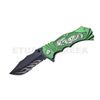 Image 1 : " Dragon " Fantasy Collection Spring Assist Knife Green 4.5"