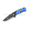 Image 1 : " Police " Rescue Folder Spring Assist Knife 4.5" Closed