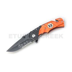 " E.M.T " Rescue Folder Spring Assist Knife 4.5" Closed