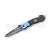 Image 1 : " AIR FORCE " Rescue Folder Spring Assist Knife 4.5" Closed