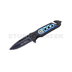 " AIR FORCE " Rescue Folder Spring Assist Knife 4.5" Closed