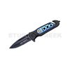 Image 1 : " AIR FORCE " Rescue Folder Spring Assist Knife 4.5" Closed