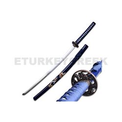 Blue Dragon Katana Samurai Sword
