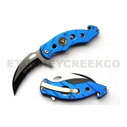 " Air Force " Karambit Rescue Folder Action Assist Knife