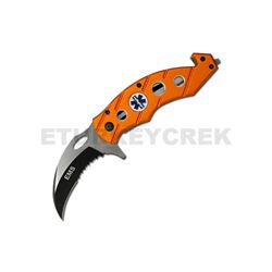 " EMT " Karambit Rescue Folder Action Assist Knife