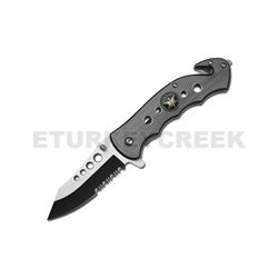 " Special Forces " Rescue Folder Assist Knife 4.5" Closed