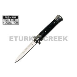 "Premium Milano Collection" Action Assist Knife 5" Closed BlackP
