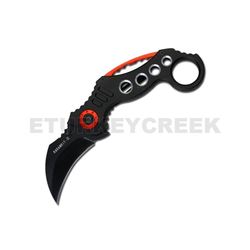 Karambit Tactical Action Assist.Black Blade/Black Hndle 5" Closed