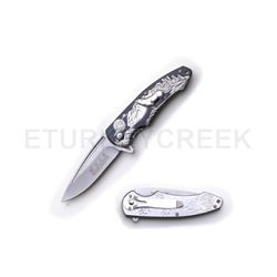 Wild Turkey Handmade Collection Spring Assist Knife 4.5" Closed