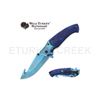 Image 1 : Wild Turkey Handmade Collection Spring Assist Knife.4.75" Closed