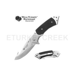 Wild Turkey Handmade Collection Spring Assist Knife 4.5" Closed