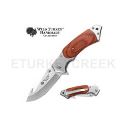 Wild Turkey Handmade Collection Spring Assist Knife 4.5" Closed