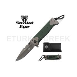 SNAKE EYE TACTICAL HEAVY DUTY SPRING ASSIST KNIFE 4.5" CLOSED