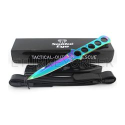 Snake Eye Tactical Heavy Duty Fix Blade Diving Knife 8.5" W/Case