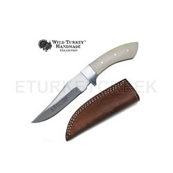 Wild Turkey Handmade Collection Fix Blade Knife 8.5" Overall