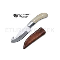 Wild Turkey Handmade Collection Fix Blade Knife 8" Overall