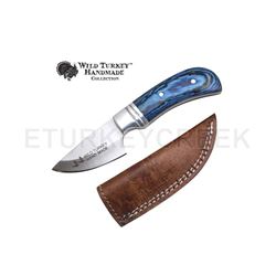 Wild Turkey Handmade Collection Fix Blade Skinner 6" overall