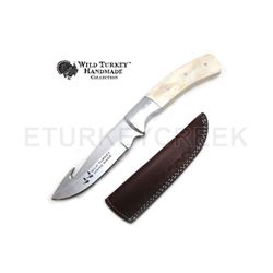 Wild Turkey Handmade Collection Fix Blade Knife 8" Overall